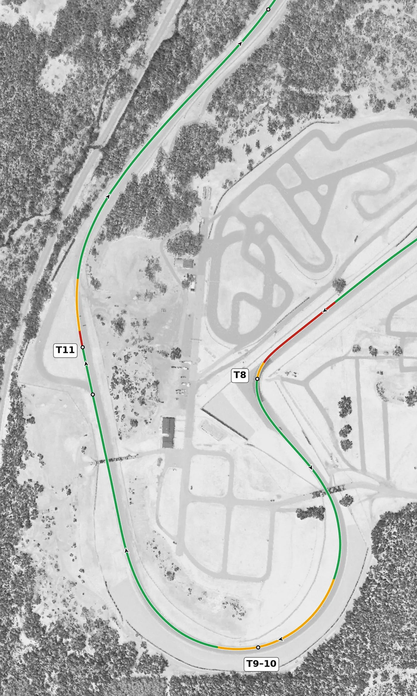 Road America race line, Sector 3: the Carousel and the Kink