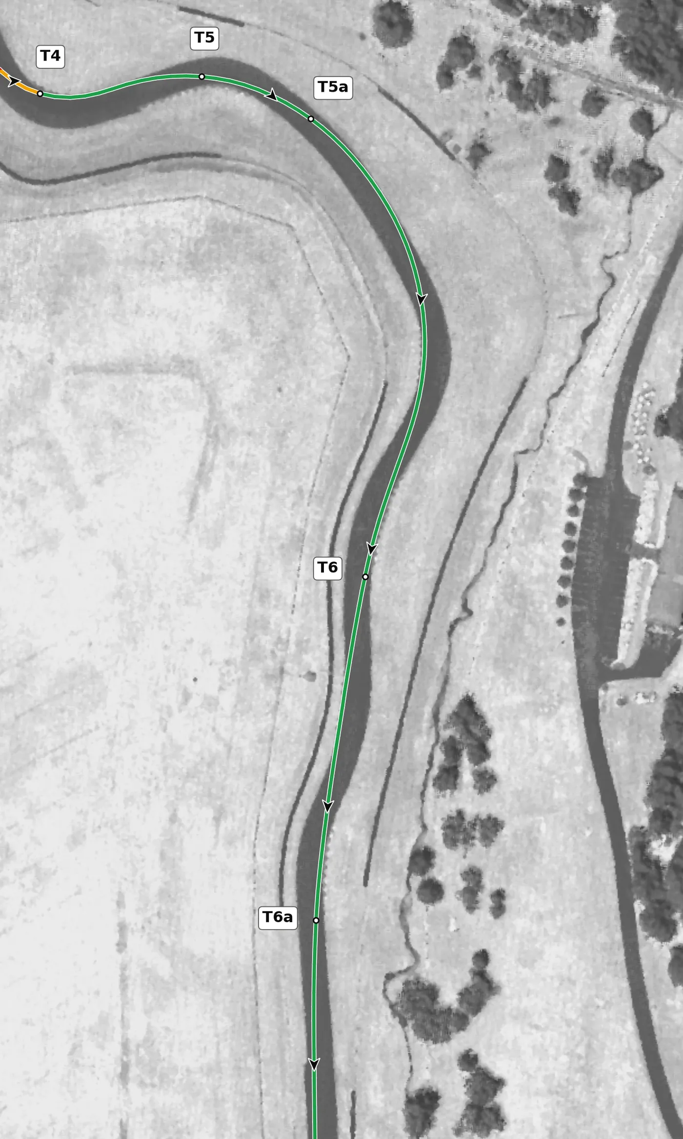 VIR Full T6 race line close-up